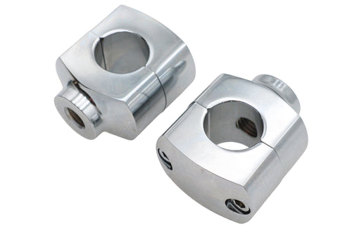 MCM 1-1/2 inch Short Riser Set Chrome - 25-2184