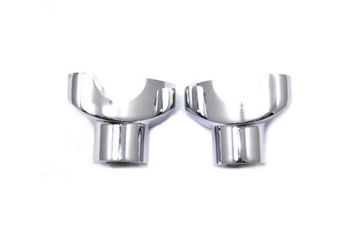 MCM 1.7 inch Buffalo Riser Set Chrome - 25-2187