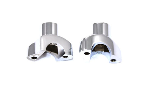 MCM 1.7 inch Buffalo Riser Set Chrome - 25-2187