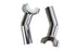 MCM 1 inch Pullback Riser Set Chrome - 25-2192