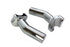 MCM 1 inch Pullback Riser Set Chrome - 25-2192