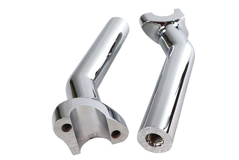 MCM 6-1/2 inch Buffalo Riser Set Chrome - 25-2193