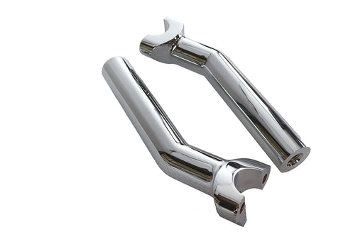 MCM 6-1/2 inch Buffalo Riser Set Chrome - 25-2193