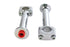 Paughco 5 inch Post Riser Set Chrome - 25-2201