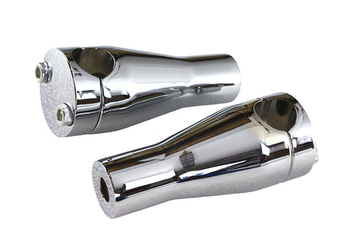 Paughco 4 inch Glide Riser Set Chrome - 25-2203