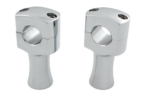 MCM Chrome 3 inch Domed Riser - 25-2207