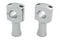 MCM Chrome 3 inch Domed Riser - 25-2207