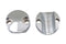 MCM Chrome Riser Cap Set - 25-2212