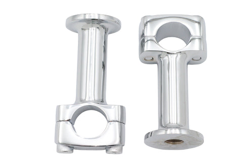 MCM 3 inch Post Riser Set Chrome - 25-2214