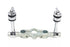 V-Twin Flanders Spring Fork Riser/Tree Kit - 25-2217