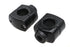 MCM 1-1/2 inch Short Riser Set Black - 25-2221