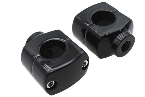 MCM 1-1/2 inch Short Riser Set Black - 25-2221