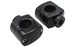 MCM 1-1/2 inch Short Riser Set Black - 25-2221