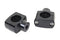 V-Twin 1-1/4 inch Shorty Riser Set Black - 25-2232