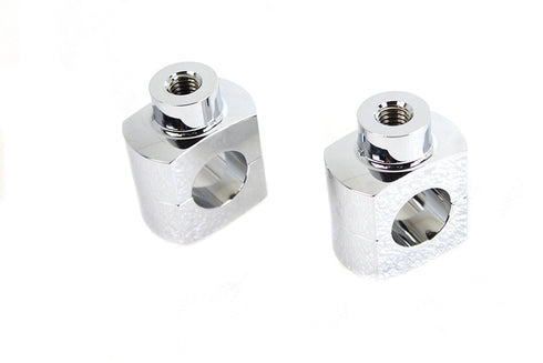 V-Twin 1-1/2 inch Short Riser Set Chrome - 25-2234