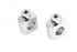 V-Twin 1-1/2 inch Short Riser Set Chrome - 25-2234