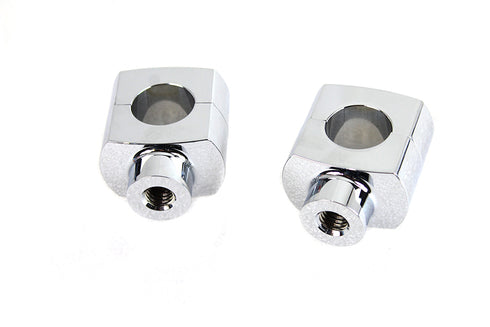 V-Twin 1-1/2 inch Short Riser Set Chrome - 25-2234