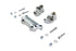V-Twin FXR Offset Riser Kit - 25-2247