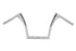 MCM 12 inch Pirate Z-Bar Handlebar Chrome - 25-3254