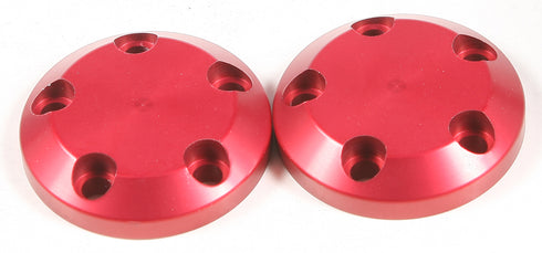 Frame Sliders End Carbon Red