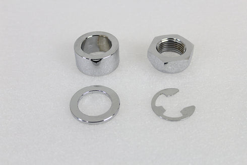 Colony Rear Axle Spacer Set Smooth Style Chrome - 2508-4