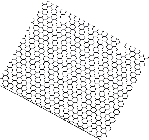 KLOCK WERKS Oil Cooler Guard - Black - M8 Touring KWS-01-0615-B