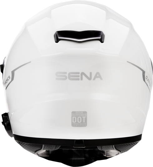 SENA OutForce Helmet - Glossy White - Small OUTFORCE-GW00S