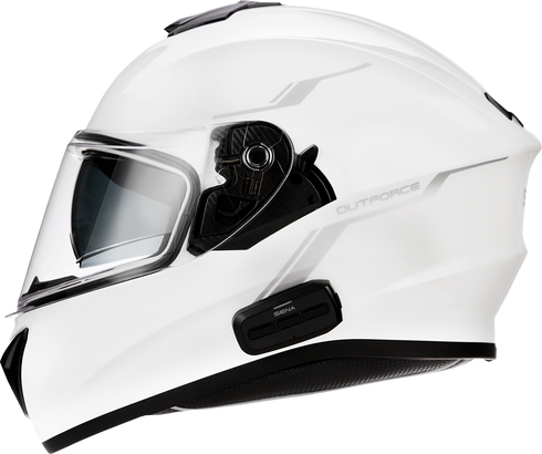 SENA OutForce Helmet - Glossy White - 2XL OUTFORCE-GWXXL