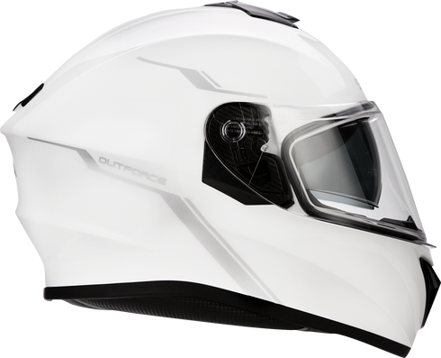 SENA OutForce Helmet - Glossy White - 2XL OUTFORCE-GWXXL