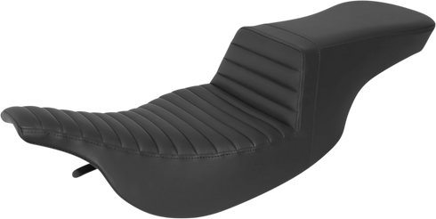 SADDLEMEN Tour Step-Up Seat -Tuck-n-Roll - Black - FL '97-'07 897-07-191