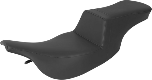 SADDLEMEN Tour Step-Up Seat - Smooth - Black - FL '97-'07 897-07-194