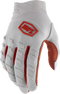 100% Airmatic Gloves - Silver - Small 10000-00040