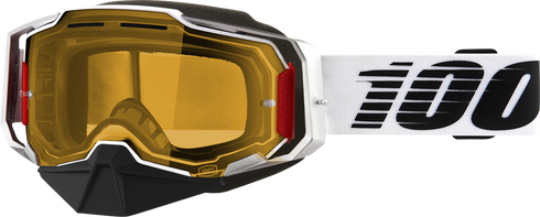 100% Armega Snow Goggle - Lightsaber - Yellow Lens 50007-00002