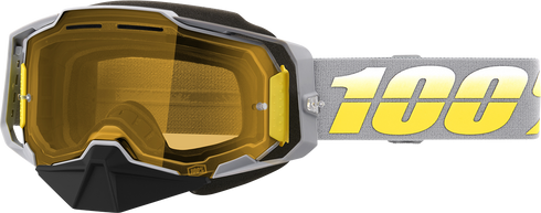 100% Armega Snow Goggle - Complex - Yellow Lens 50007-00005