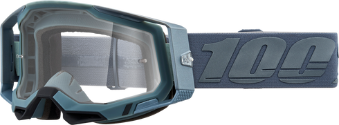 100% Racecraft 2 Goggle - Battleship - Clear Lens 50009-00017