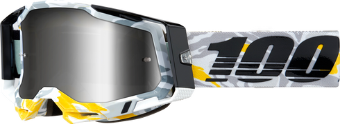 100% Racecraft 2 Goggle - Korb - Silver Mirror Lens 50010-00019