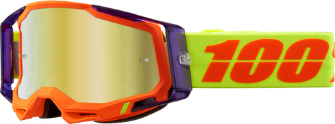 100% Racecraft 2 Goggle - Panam - Gold Mirror Lens 50010-00021