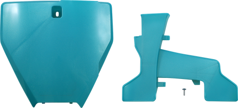 ACERBIS Front Number Plate - Teal/Metallic 2726577441