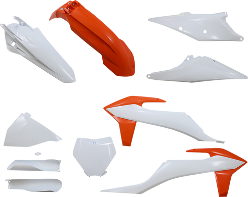 ACERBIS Full Body Kit - '22 OEM White/Orange - KTM - SX/XC '19 -'22 2726497428