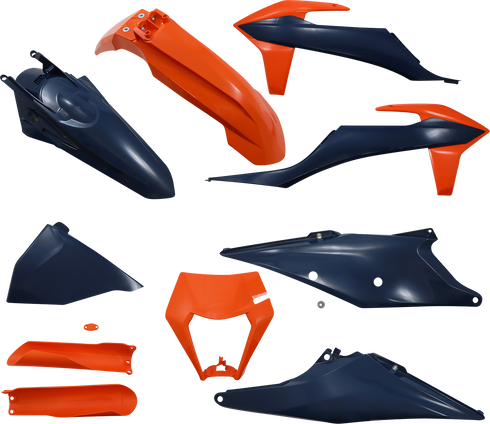 ACERBIS Full Body Kit - Orange/Dark Blue - KTM - EX/XC '20-'23 2791547302