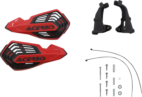 ACERBIS K-Future Handguards - Red/Black 2801971018