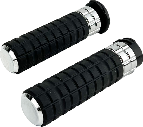 ARLEN NESS SpeedLiner Grips - Cable - Chrome 500-001