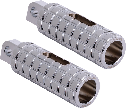 ARLEN NESS Foot Pegs - Male - Chrome 400-035