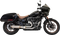 BASSANI XHAUST 2-into-1 Stainless Exhaust System with 4" Super Bike Muffler 1S78SS
