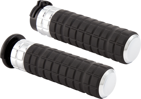 ARLEN NESS SpeedLiner Grips - TBW - Chrome 500-003