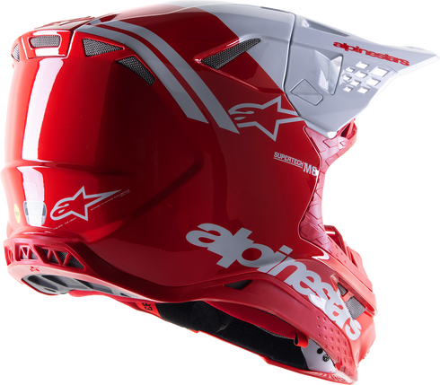 ALPINESTARS Supertech M8 Helmet - Radium 2 - MIPS? - Gloss Red/White - Medium 8301523-3012-MD