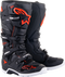 ALPINESTARS Tech 7 Enduro Boots - Black/Red Fluorescent - US 8 / EU 42 2012114-1030-8