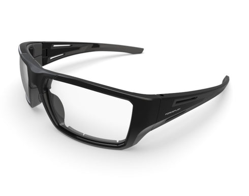 FORCEFLEX FF5 Sunglasses - Foam - Black - Clear Lens FF5-01044-041