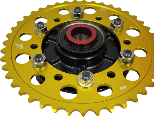 DRIVEN RACING Sprocket Nuts - Titanium - 6 Pack DSN-TN