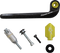 DRIVEN RACING Trackday Lever Guard - Carbon Fiber - Clutch - Gold DCTDLG-2-GD